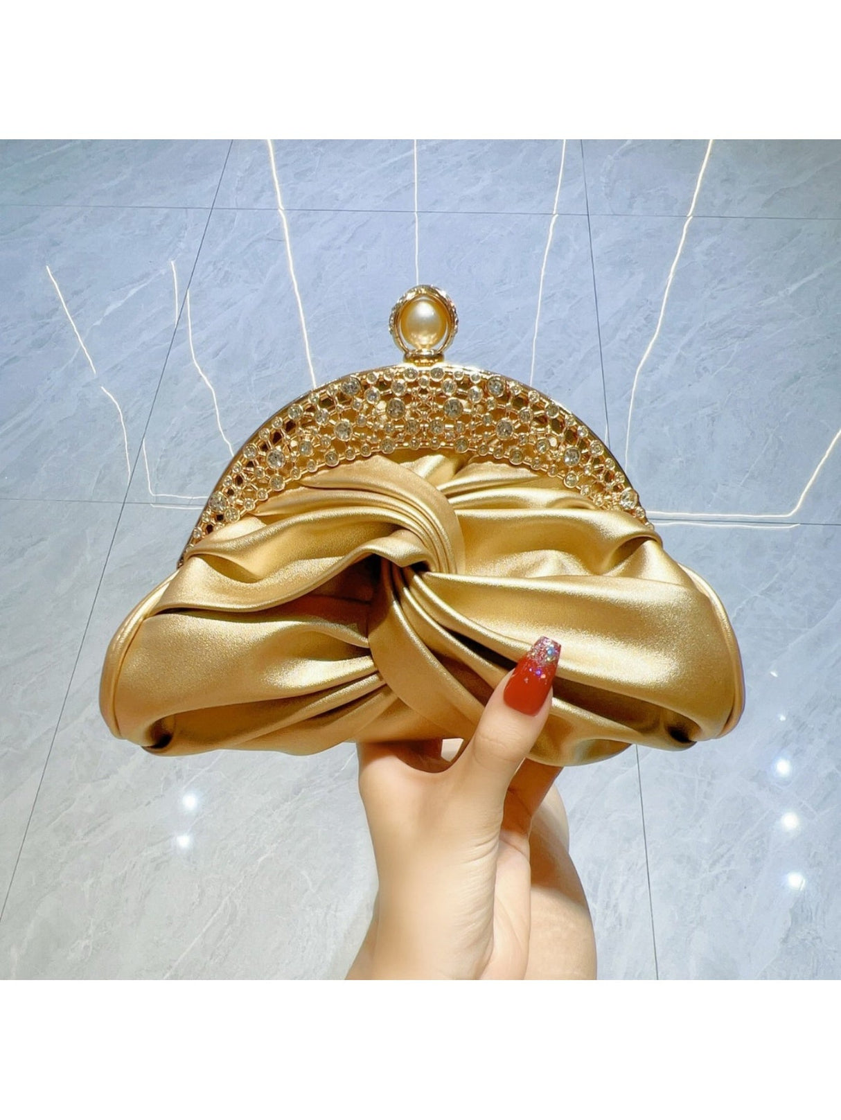 Liber Four Seasons ACC Twist Pleated Bag