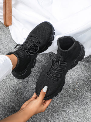 High-top Platform Women's Casual Sneakers