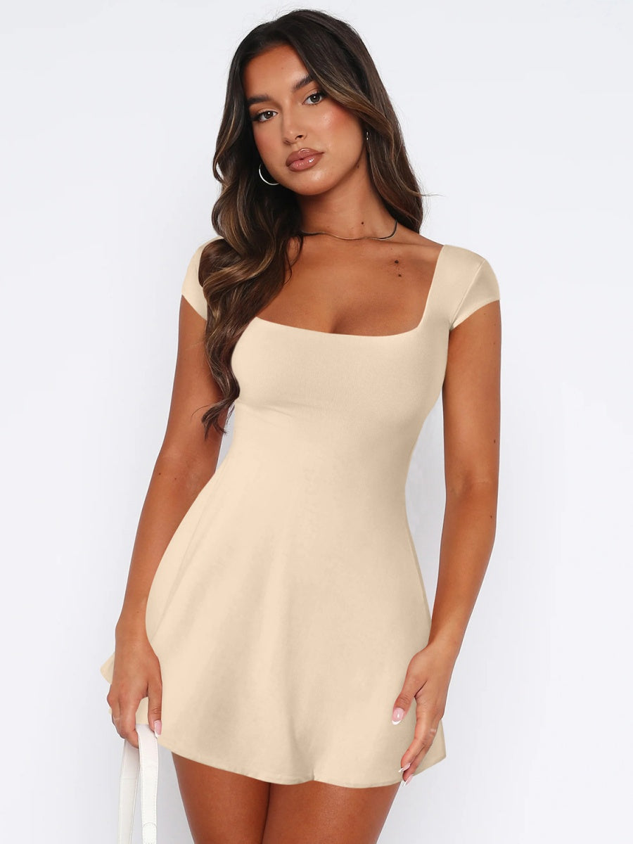 Backless Bandage Mini&Short Dresses