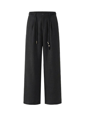 Imitation Linen Nine Points Breathable Pants