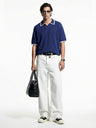 Old Money Style Color-blocked Leisure Polo Shirts