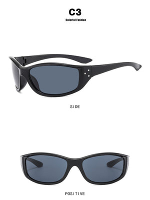 Full-rimmed, Uniquely Shaped Fashion Glasses