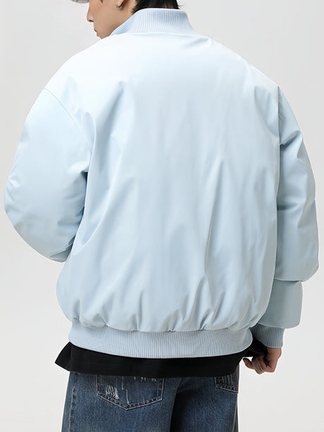 Three-proof Stand-up Collar Retro Workwear Flight Cotton Jacket