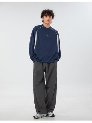 Liber Autumn Men's Patchwork T-shirts