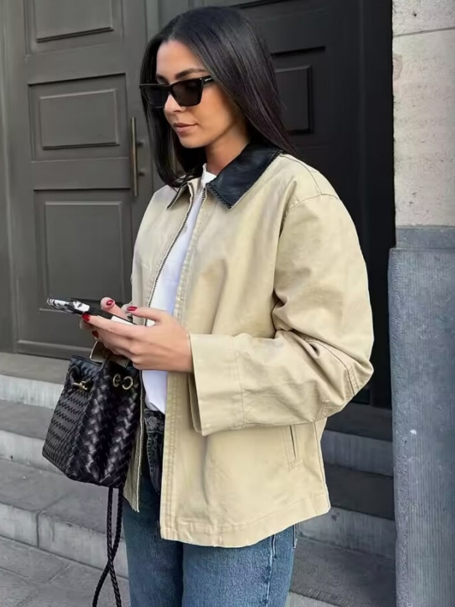 Liber Autumn Women's Contrasting colors Jackets