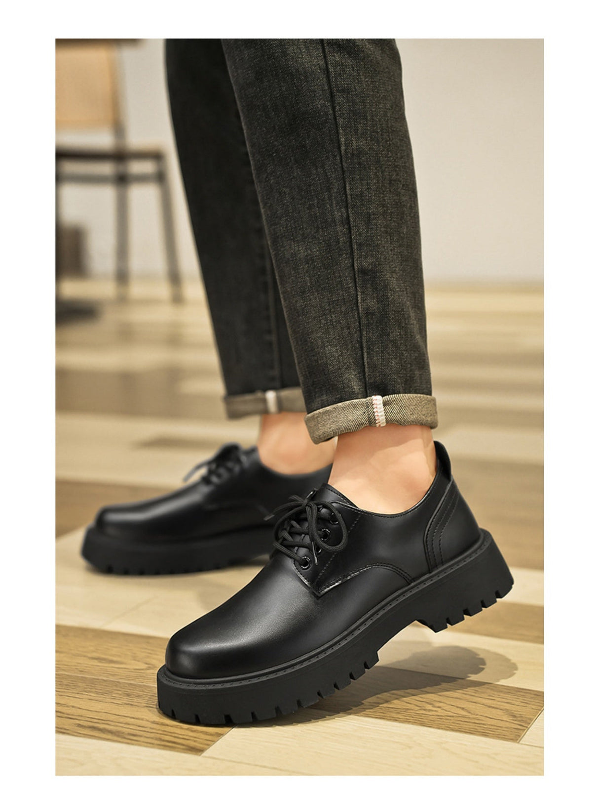 Liber Four Seasons Thick-soled Men's Casual Sports Shoes