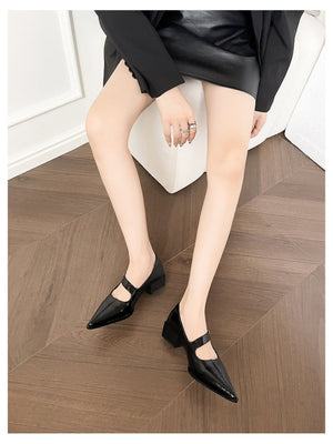 Liber Spring and Autumn Women's Mary Jane Shoes