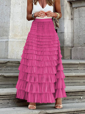 Mesh Multi-story Sweet Cake Skirt