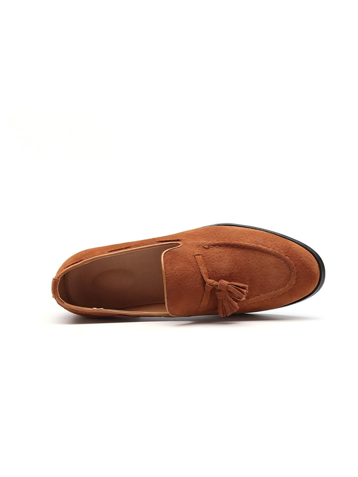 Suede Tassel Slip-on Loafers