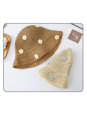 Little Flower Straw Hat