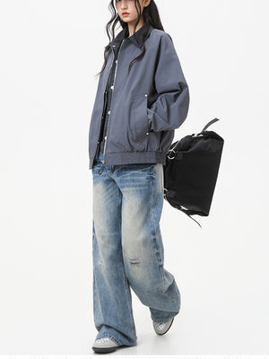 Layered-look Plaid Jackets