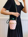 Strawberry Design Fun Crossbody Bag