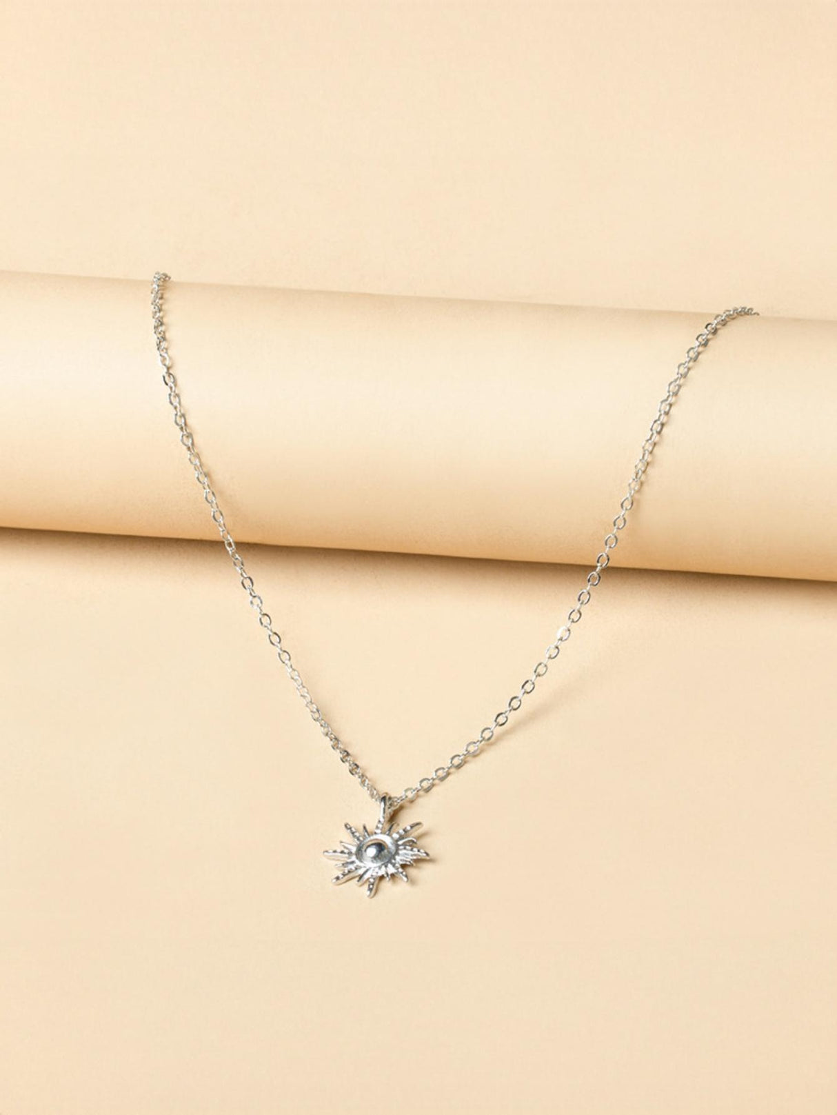 Sun Pendant Necklace
