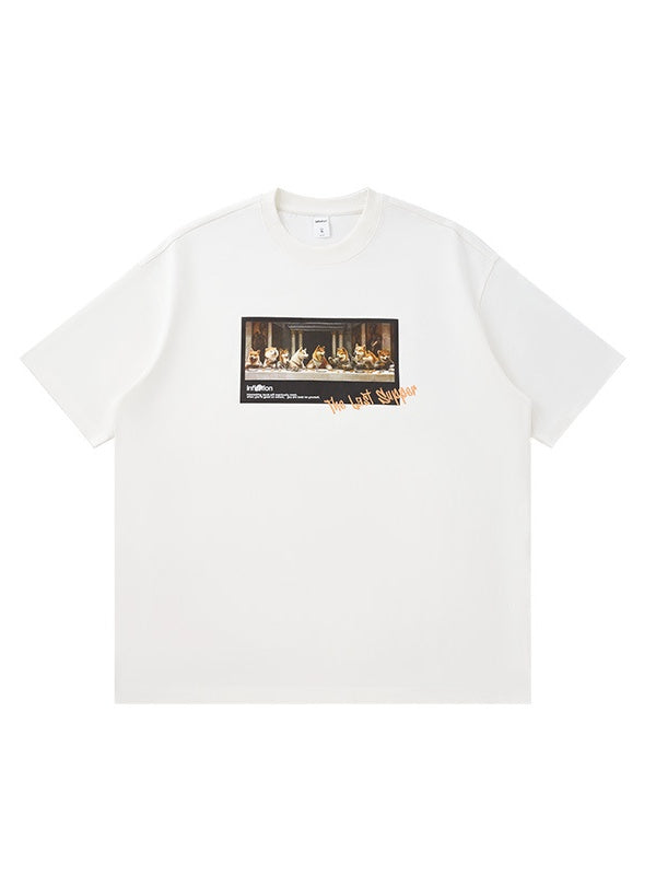 Cat Printed T-shirts