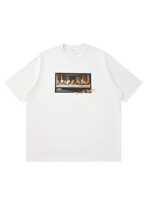 Cat Printed T-shirts