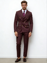 Stripes Business Dinner Wedding Suit 2-piece Sets Set