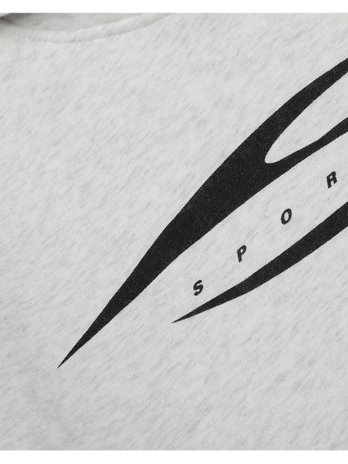 Loose Hooded Plush With A Hood Sweatshirts&Hoodies