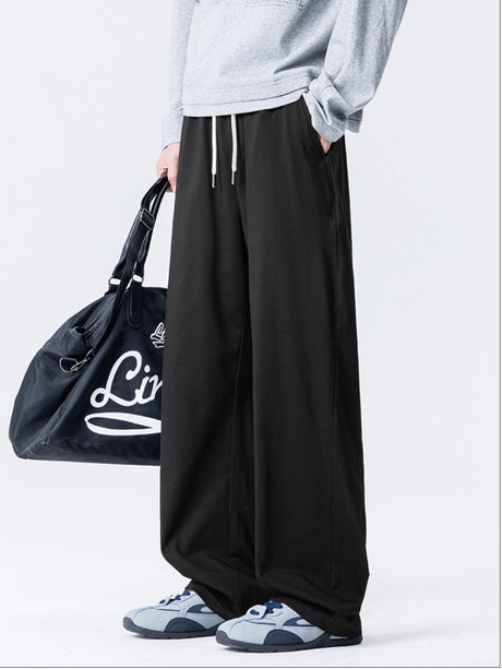 Antibacterial Straight-fit Pants