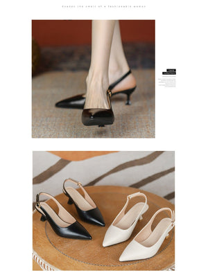 Liber Spring and autumn women's high heels