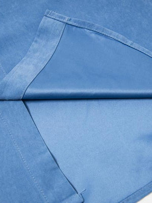 Flowers Ties Loose-fit Shirts