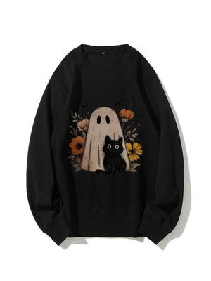 Halloween Pullover Printed Sweatshirt