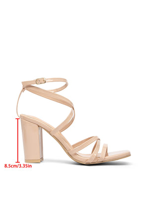 Strappy Women's High-heeled Sandals