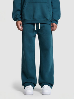 Plush Sports Loose Solid Color Zipper Hooded Sweatshirts&Hoodies Set