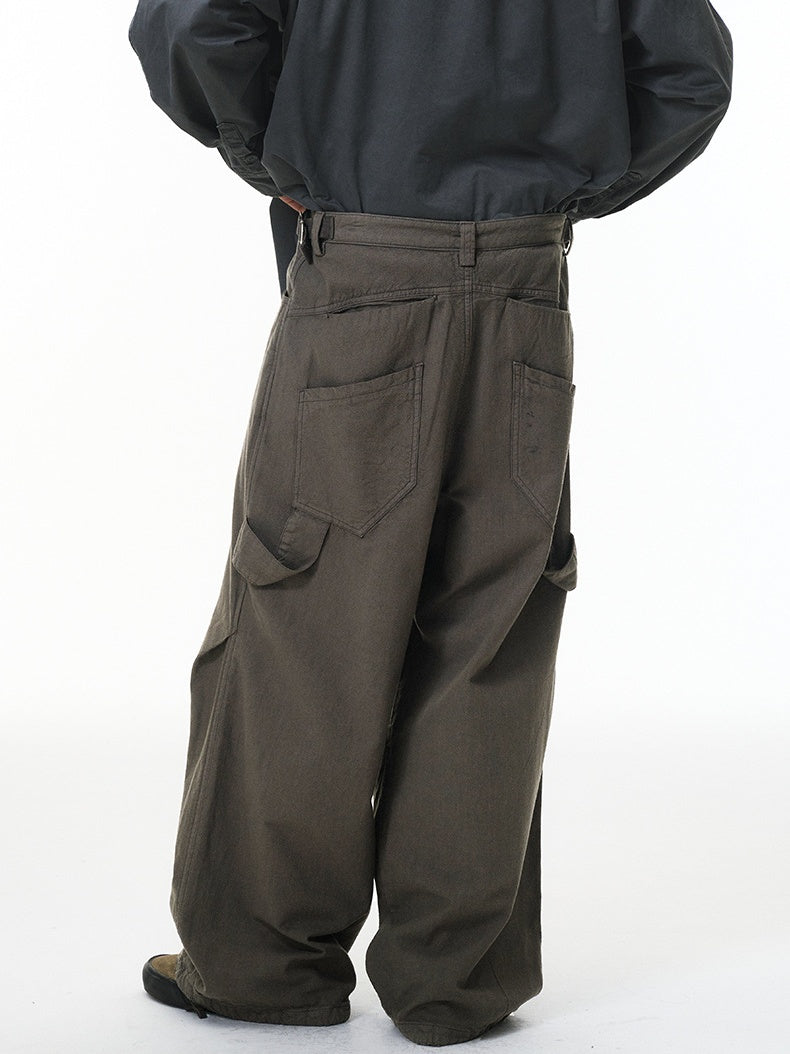Liber Autumn Neutral wear Cargo Trousers