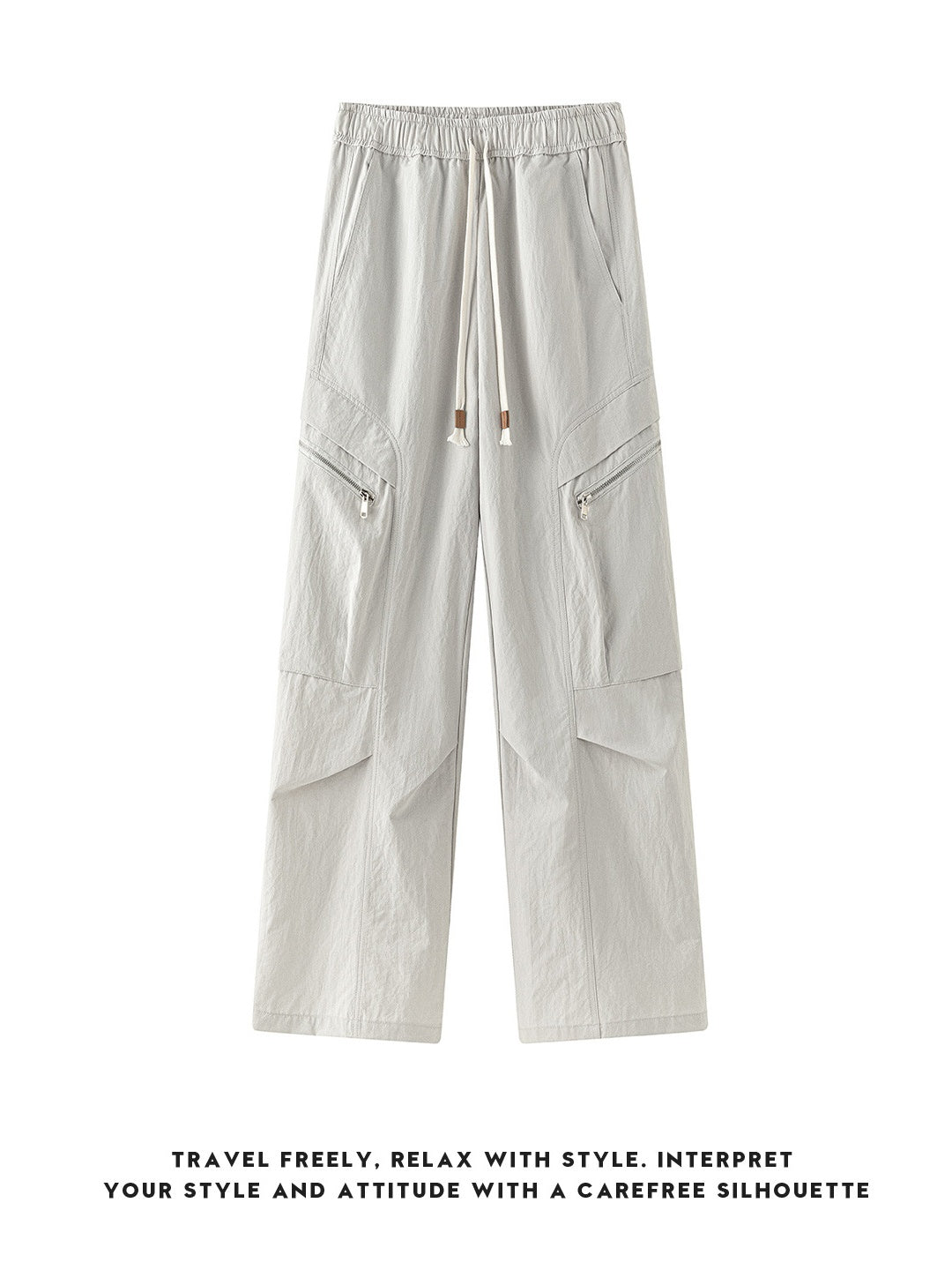 Deconstruction Straight-fit Water Proof Cargo Trousers