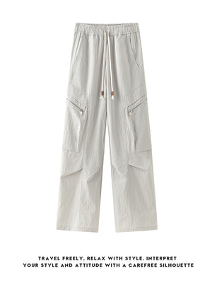 Deconstruction Straight-fit Water Proof Cargo Trousers