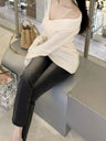 Slim-fitting Knit Sweater