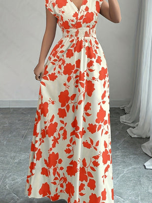 Hit Flowers Plants And Flowers Maxi Dresses