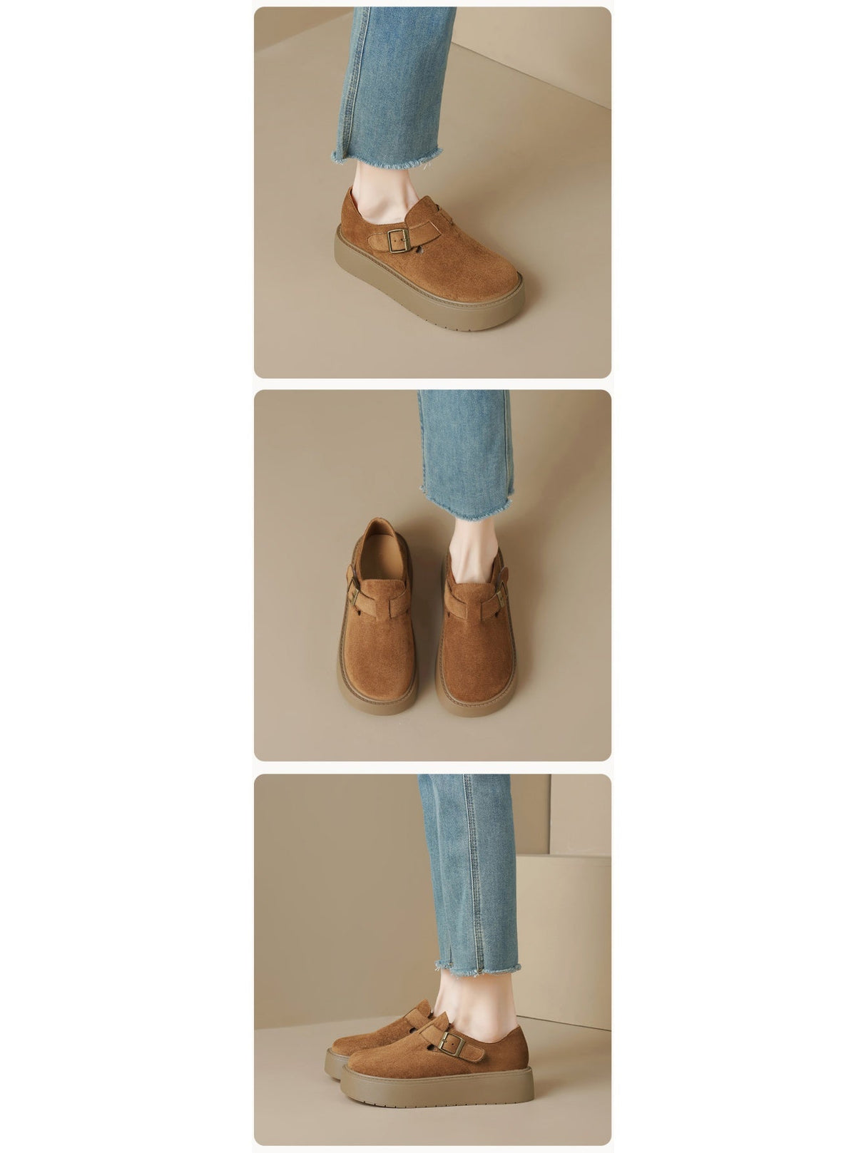 Liber Spring and autumn women's thick-soled flat shoes