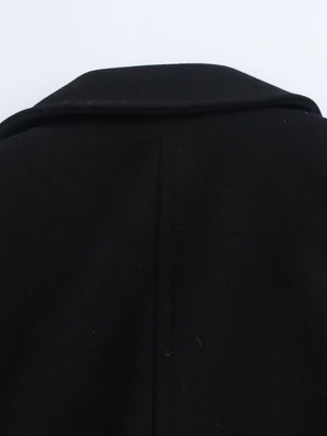Black Woolen Coat