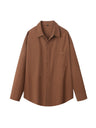 Retro Simplicity Loose-fit Shirts