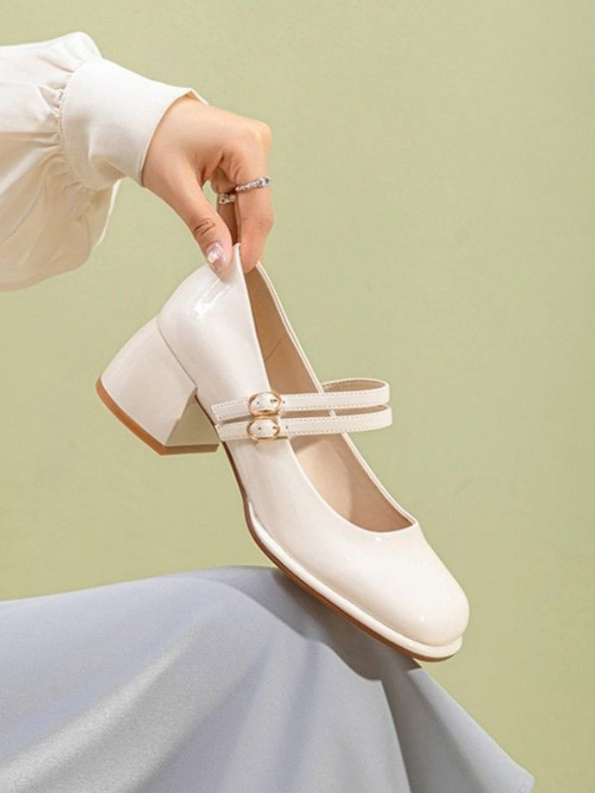 Chunky Mary Jane Shoes