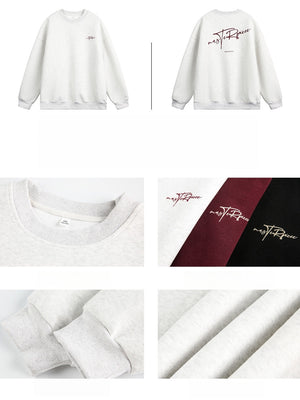 Liber Autumn Men's Printed Letter Sweatshirts&Hoodies