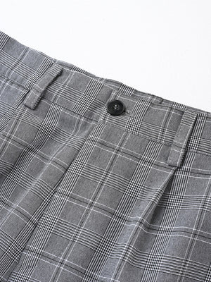 Light Business Leisure Plaid Suit Set 2-piece Sets