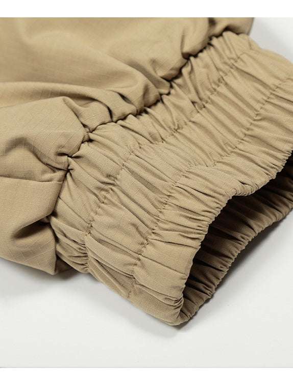 Short And Wide Boxy Outdoor Tooling Stereo Loose Jackets