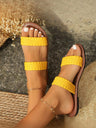 Woven Flat Sandals