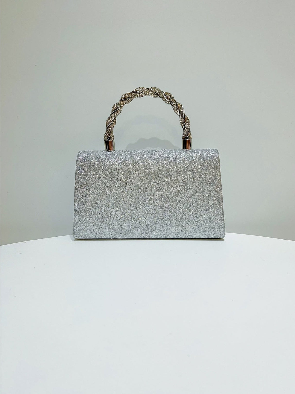 Liber Four Seasons ACC Sequin Bow Small Square Bag