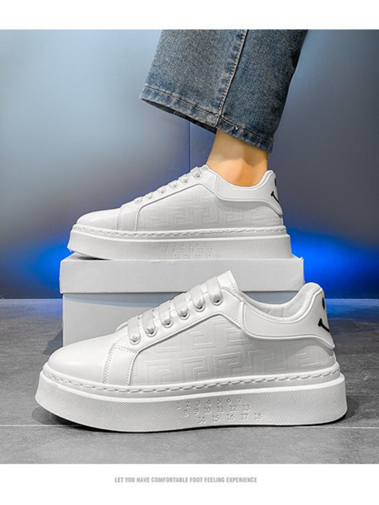 Liber Four Seasons Thick-soled Men's Casual Sports Shoes