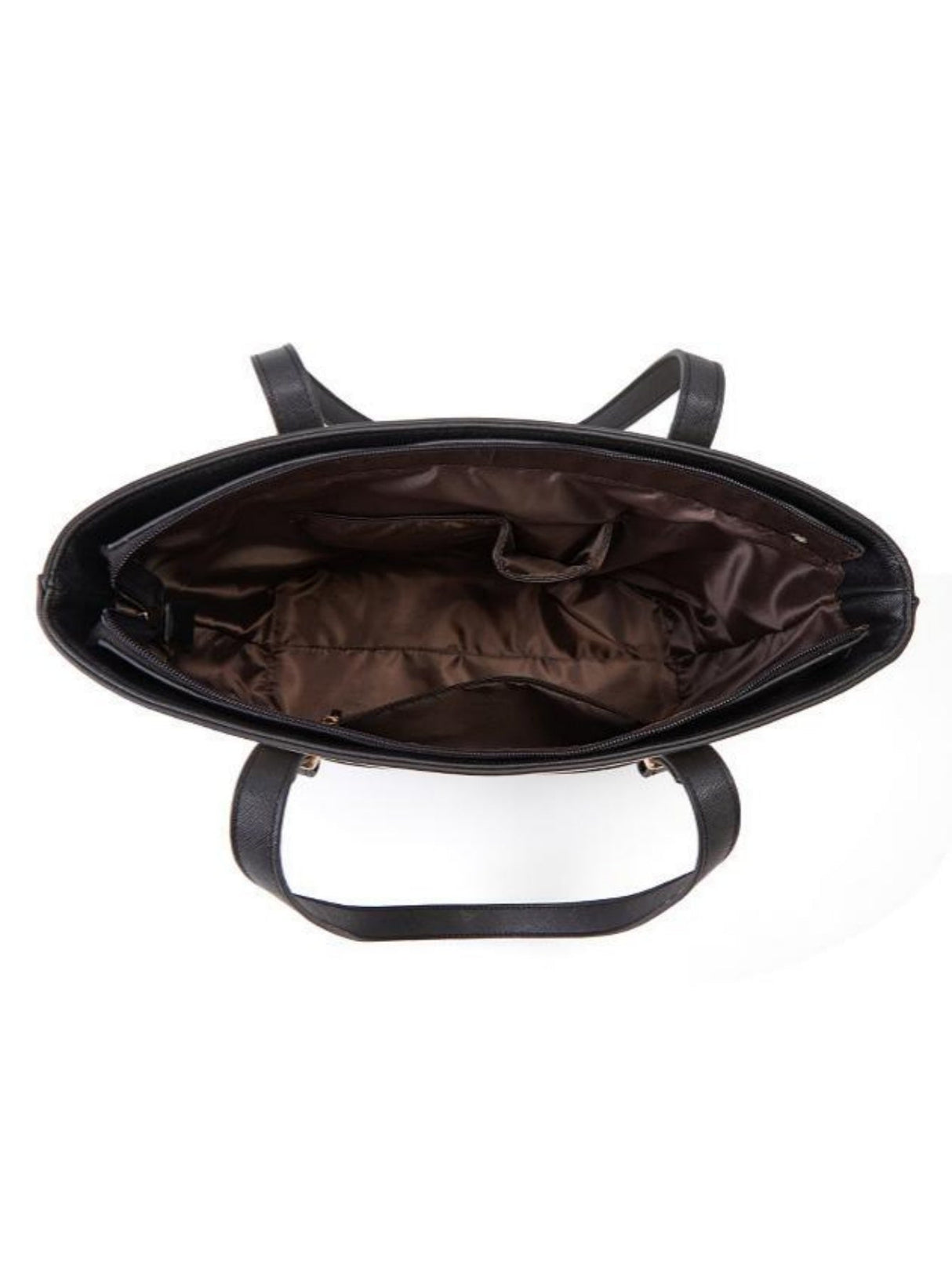 Color-blocked Tote Bag 3-piece Set