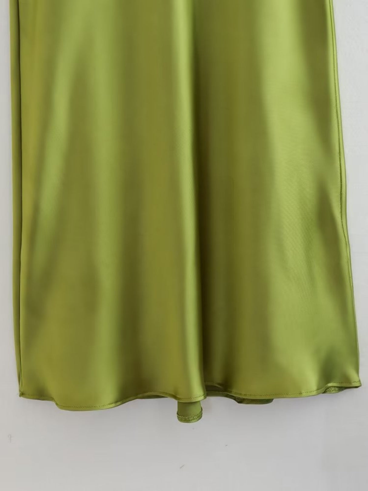 Silk Satin Halter Neck And Backless Maxi Dresses