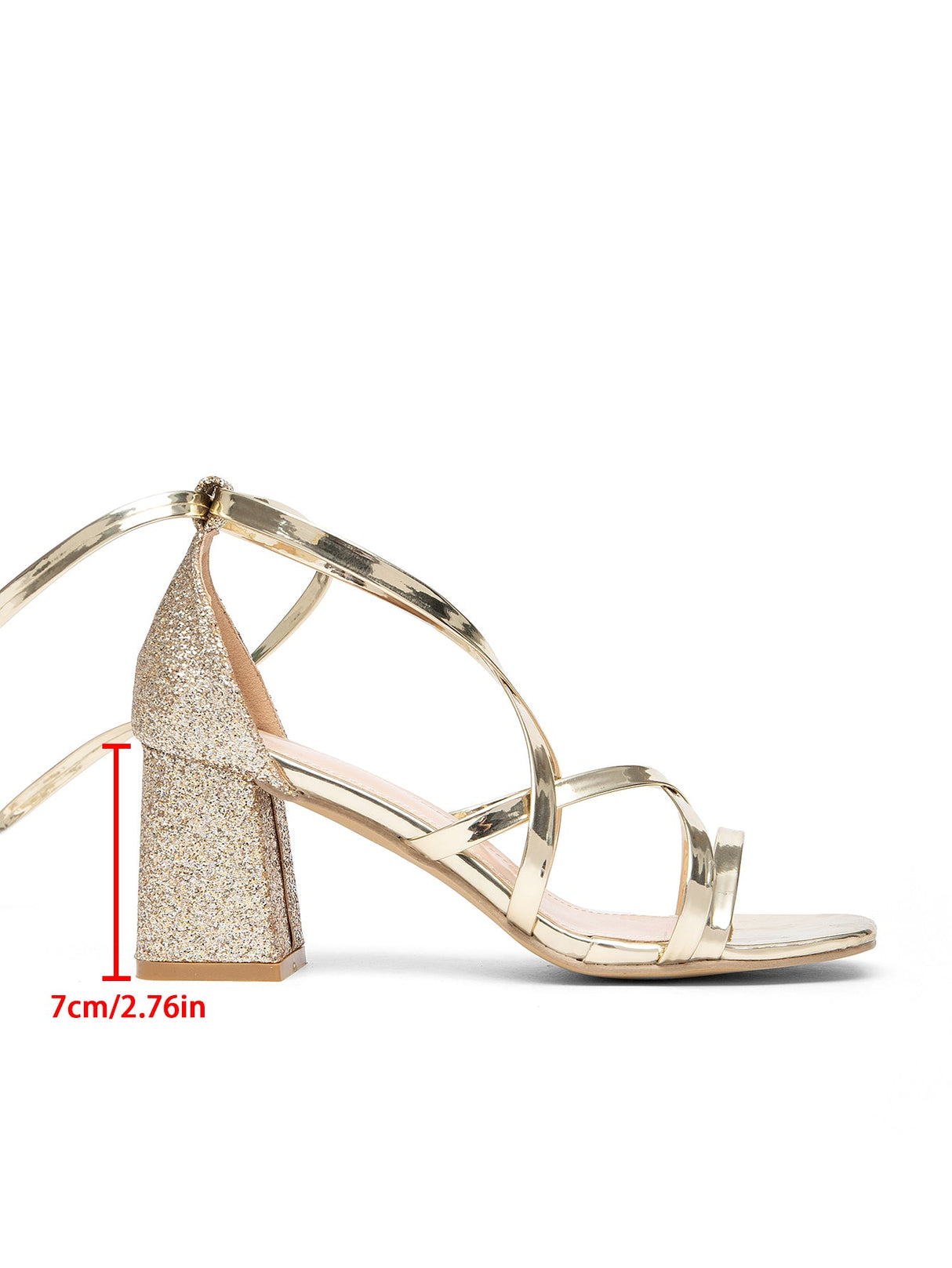 Strappy Women's High-heeled Sandals