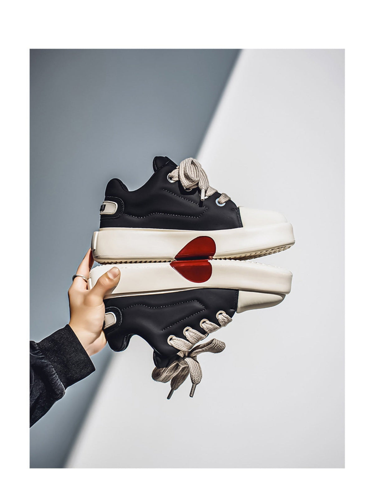 Liber Four Seasons Love Thick-soled Men's Casual Sports Shoes