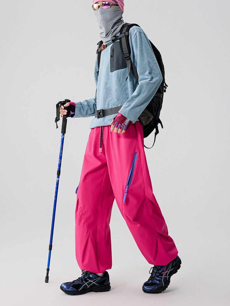 Wear-resistant Straight-fit Cargo Trousers