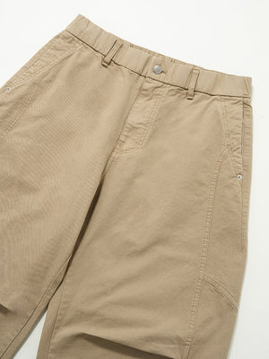 Liber Autumn Neutral wear Solid Color Pants