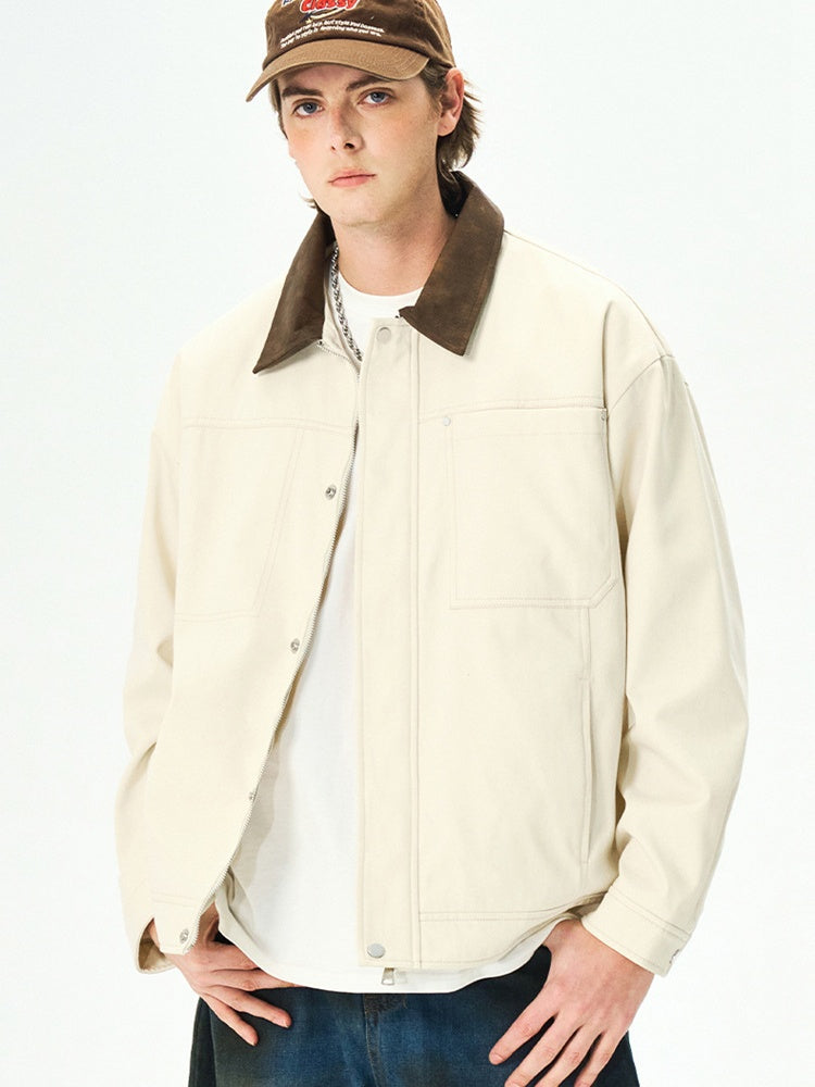 Liber Autumn Men's Color matching Jackets