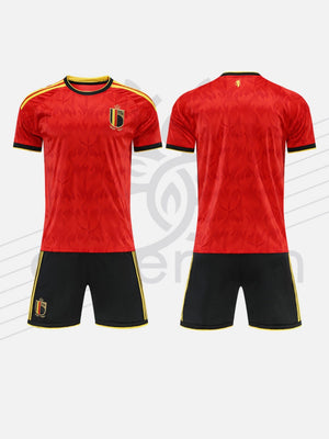 World Cup National Team Football Two-piece jersey and shorts set, Unisex